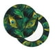 thumbnail image 2 of Disketp Peacock Feathers2 Funda Redonda para Taburete, Funda de Cojín para Silla de Bar Suave y Elástica-13 inch, 2 of 7