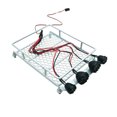thumbnail image 2 of Soporte de rack de carga de techo de coche RC con control remoto ligero Accesorios de juguete Automóvil Repuestos de mejora de automóviles Suministros de automóviles PLATA 1:12 ESCALA Speravity FN000851-03, 2 of 6