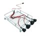 thumbnail image 2 of Soporte de rack de carga de techo de coche RC con control remoto ligero Accesorios de juguete Automóvil Repuestos de mejora de automóviles Suministros de automóviles PLATA 1:12 ESCALA kenally FN000851-03, 2 of 6