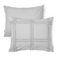 thumbnail image 6 of Martha Stewart Skylar Chenille 100% Cotton 3pc Duvet Set-1 Duvet, 2 Pillow Shams, 6 of 9