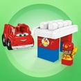 thumbnail image 3 of MEGA BLOKS Freddy Fire Truck Fisher-Price Toy Blocks with 1 Figure (6 Pieces) for Toddler, 3 of 6