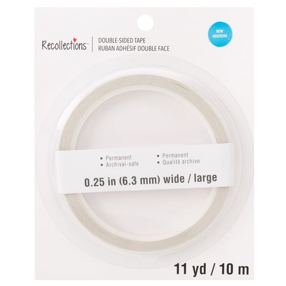 Recollections 1/4" x 11yd. Double-Sided Tape, 24 Pack