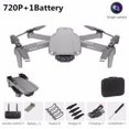 thumbnail image 2 of Drone eléctrico 2.4G Drone teledirigido recargable Quadcopter Flying Toy, gris, 720P Vogacara EL001752-02B, 2 of 2
