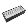 thumbnail image 1 of Organizador de pulseras con 10 ranuras, caja de almacenamiento multifunción, expositor de pulseras de mesa Blanco, 1 of 9