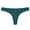 Blue, variant on Thongs for Women Solid Color Cotton High Waist Fashion Thong Leisure Breathable Briefs Blue