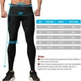 thumbnail image 3 of Anyfit Wear 2 Packs Men's Compression Pants Tights Leggings Sports Base Layer Running Athletic Workout Activewear, 3 of 10