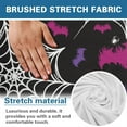 thumbnail image 7 of SCRAWLGOD Halloween Bat Spider Web Print Violet Black Recliner Slipcovers 4-Pieces Lazyboy Recliner Cover Couch Chair Covers Reclining Covers with Pocket for Dog Furniture Protector for Living Room, 7 of 7