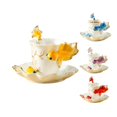 thumbnail image 1 of Fish Mugs Ceramic 6 oz, Stylish & Durable Coffee Cup, Yellow, 1 of 8