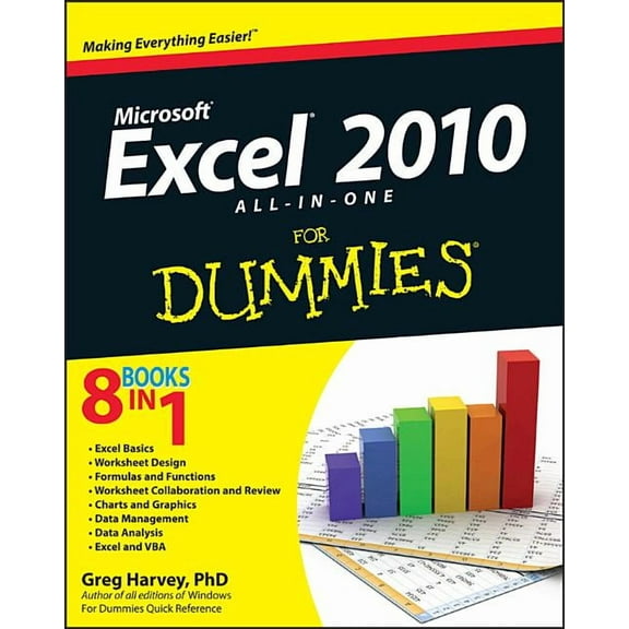 For Dummies Excel 2010 All-in-One For Dummies, (Paperback)