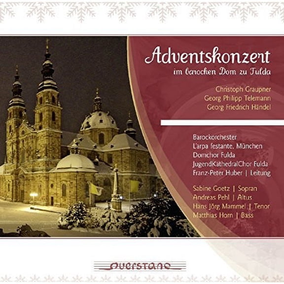 Graupner / Telemann / Handel / Goetz - Adventskonzert im barocken Dom zu Fulda - Music & Performance - CD
