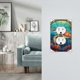 thumbnail image 5 of Fotbe Sea Turtle in Coral Print Duplex Receptacle Wall Plate, 1-Gang 5.0" x3.0" Wall Outlet Covers, Dual Outlet Faceplates Covers, Color-matched Screws Included-Style S, 5 of 6