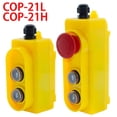 thumbnail image 4 of COP-21H / COP-21 Rain Proof Lifting Button Box Emergency Stop Button Switch 2.2KW Direct Control Electric Hoist Switch 250 ,Humanized Design, 4 of 7