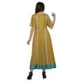 thumbnail image 3 of Moomaya Kurti Longue Imprimée Tenue d'Été Tunique Ligne A pour Femmes, 3 of 5
