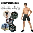 thumbnail image 5 of YUSHOW Men's Compression Shorts Running Gym Yoga Athletic Workout Underwear with Pocket 3 Pack Size L, 5 of 7