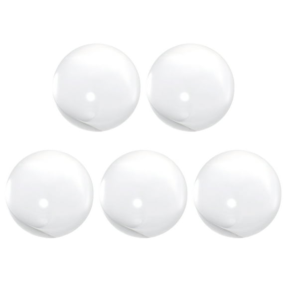 18mm(0.7-inch) Acrylic Contact Juggling Ball Ornament Clear 5pcs