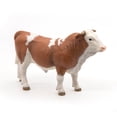 thumbnail image 2 of Papo Simmental Bull Hand Painted Figurine - Heirloom Quality Collectible (51142), 2 of 6