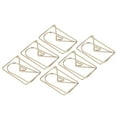 thumbnail image 2 of Metallic Paper Clips, Metal Material Golden Paper Clips  For File Classification Envelope, 2 of 8