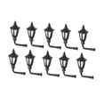 thumbnail image 2 of 10 piezas Mini lámparas de pared Accesorios de construcción de modelos Iluminación de adorno para Micro Escala 1 100, 2 of 9