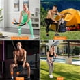 thumbnail image 7 of Upgrade Weighted Ropeless Battle Ropes, 2PCS Cordless Battle Rope for Home Gym, HIIT, Strength, Quiet Portable Training Rope, Workout Ropes Versatile Fitness Equipment for Men Women (Orange), 7 of 7