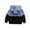 Blue, variant on Odeerbi Children's Baby Boys Girls Hooded Sweater Color Matching Cute Warm Plush Baby Jacket Pullover