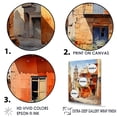 thumbnail image 3 of Designart "Terracotta Town'S Urban Charm" France Floater Framed Wall Art Prints, 3 of 5