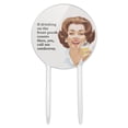 thumbnail image 1 of Acrylic If Drinking on the Front Porch Counts then Yes Call Me Outdoorsy Funny Humor Cake Topper Party Decoration for Wedding Anniversary Birthday Graduation, 1 of 7