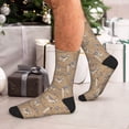 thumbnail image 7 of Vsdgher Cactus Alpaca Unisex Crew Socks Lightweight Breathable Ventilation Ankle Socks, Mid-calf socks for Daily, 7 of 7