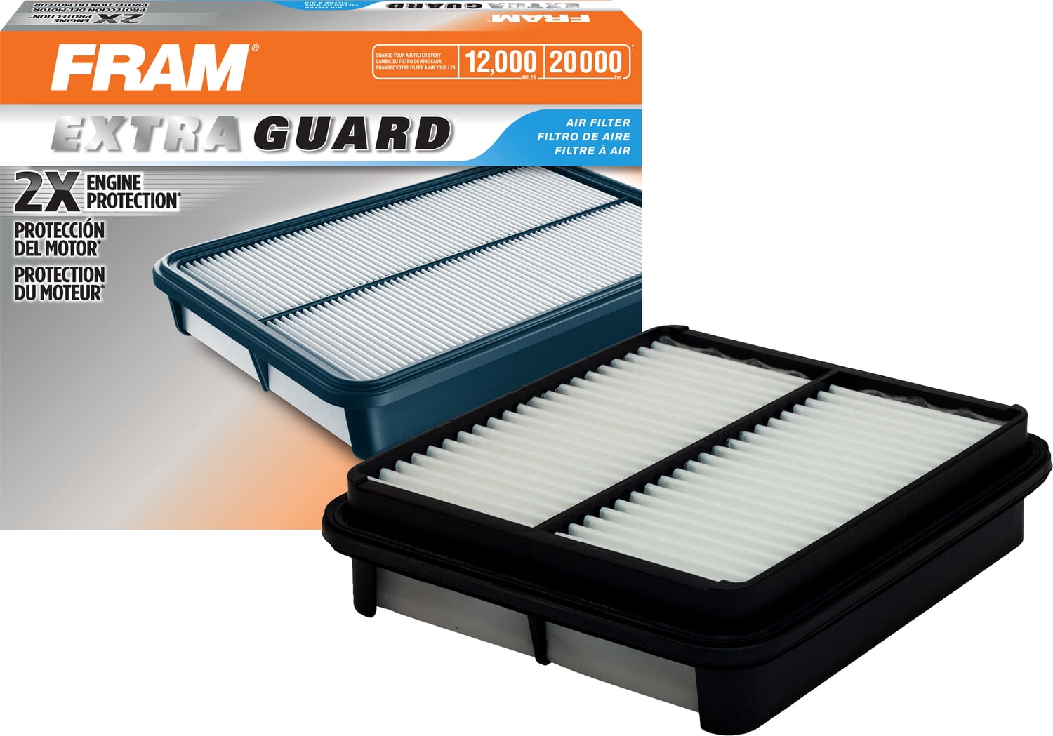 FRAM Extra Guard Air Filter, CA8069 for Select Chevrolet and Suzuki Vehicles Fits select: 1999-2004 CHEVROLET TRACKER, 2002-2003 SUZUKI XL7