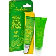 African Water Mint & Ginger Shea Butter Lip Balm by Shea Moisture for Unisex - 0.5 oz Lip Balm