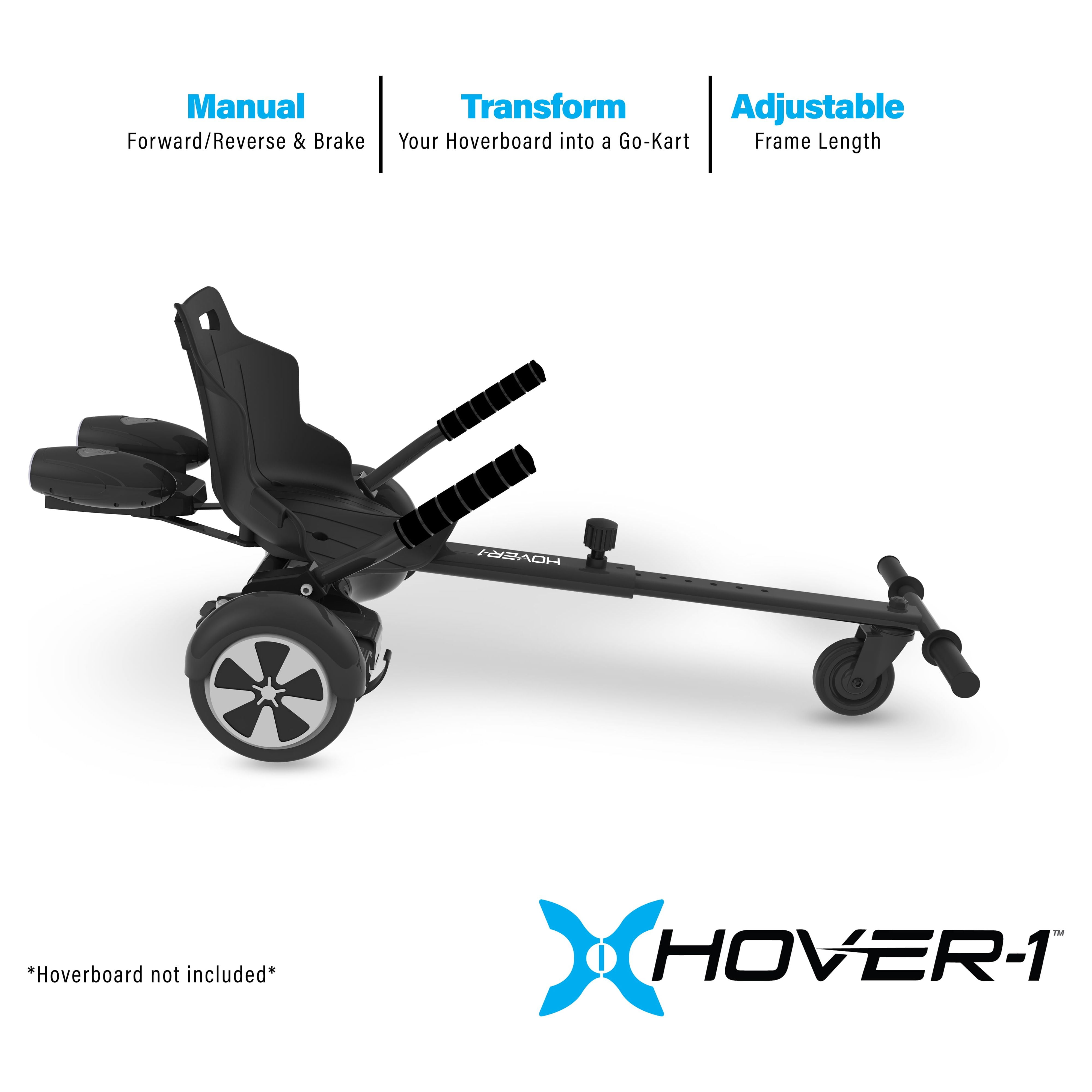 Hover 1 Falcon 1 Buggy Attachment for Hoverboards with Working Fog Blaster and LED Lights Walmart