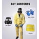 thumbnail image 3 of 3-piece Meth Cook Costume, Halloween Breaking Bad Cosplay n For Men Teens, One Size Fits All - Trending Fancy Dress, 3 of 4