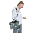 thumbnail image 6 of Lsque cute Skull organ Pattern Laptop Bag – Portable & Slim Single-Shoulder Computer Case with Adjustable Strap, Protective, Lightweight for 13”/14”/15.6” Laptops, 6 of 8