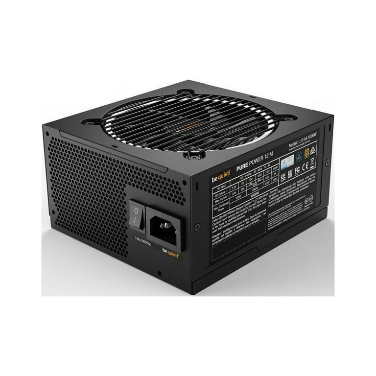 be quiet! Pure Power 12 M 1000W ATX 3.0 Power Supply | 80+
