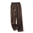 thumbnail image 2 of Fall Fashion Must Haves Trousers Casual Brown XXLWinter Clothing For Women, 2 of 3