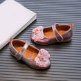 thumbnail image 6 of Otqutp Birthday Flower Girls Shoes 1-6 Years Fashion Autumn Girls Casual Shoes Flat Lightweight Colorful Bow Cute Shiny Dress Shoes, 6 of 9
