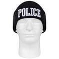 thumbnail image 3 of Rothco Deluxe Embroidered Watch Cap, Police, 3 of 3
