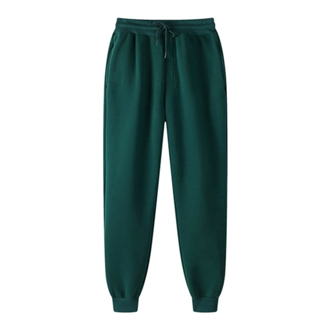 Dealovy Sweatpants for Women High Waisted Solid Color Running Athletic Fleece Jogger Pants with Pockets
