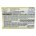 thumbnail image 5 of Replacement Battery for Apple iPOD Shuffle MB684LL/A,iPOD Shuffle MB686LL/A,iPOD Shuffle MB812LL/A,iPOD Shuffle MB814LL/A,iPOD Shuffle MB816LL/A,PN:616-0212,250mAh, 5 of 5
