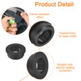 thumbnail image 5 of Uxcell 2Pack Silicone Rubber Grommets 1-3/8" Drill Hole, 1" ID Top Hat Hole Plug Grommet, 5 of 6