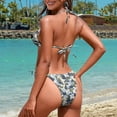 thumbnail image 5 of Yuyamidu Camo Fishing Womens Swimsuits 2 Piece Bathing Suit Thong Bikini Triangle Swimsuits 2 Piece String High Cut Cheeky Bathing Suits Woman XS, 5 of 8