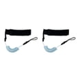 thumbnail image 1 of Wweixi 1/2/3/5 Boats and Raft Paddle Safety Rod Elastic Leash Stretchable and Sturdy Blue 45cm 2PCS, 1 of 1