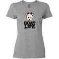 thumbnail image 3 of Inktastic Goat Life Women's T-Shirt, 3 of 5