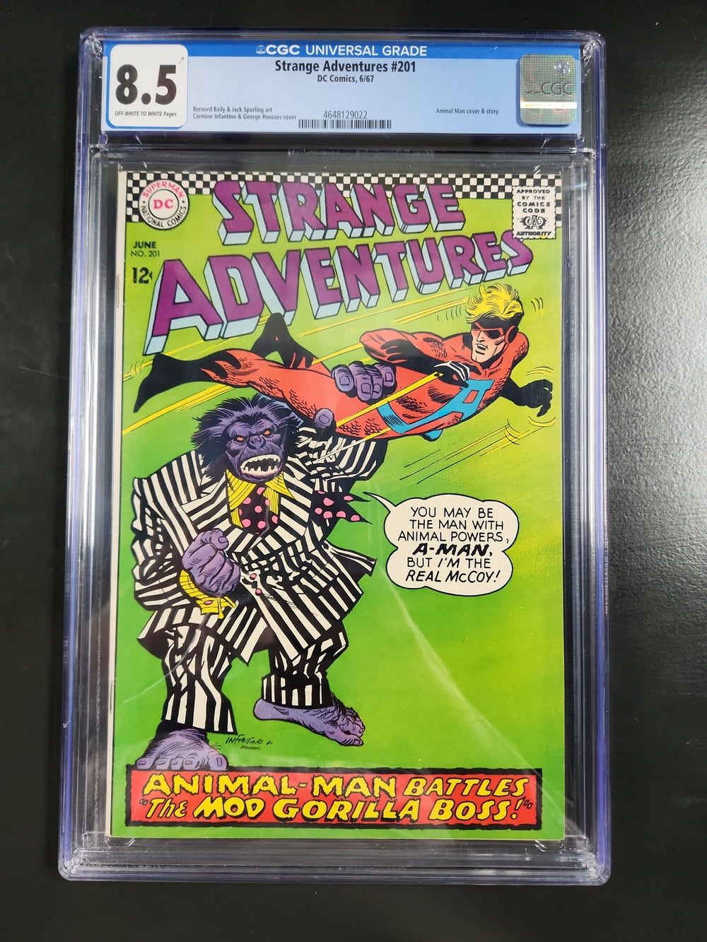 Cover of Strange Adventures #201