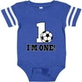 thumbnail image 3 of Inktastic First Birthday Soccer 1 Year Old Boys or Girls Baby Bodysuit, 3 of 5