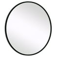 thumbnail image 4 of Tehome Black Metal Framed Bathroom Vanity Mirror 30'' Diameter, 4 of 5