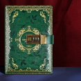 thumbnail image 3 of Diary Book Retro Style Notebook with Digital Combination Lock Password Protected Journal Book Diary Planner Organizer for Students, 3 of 6