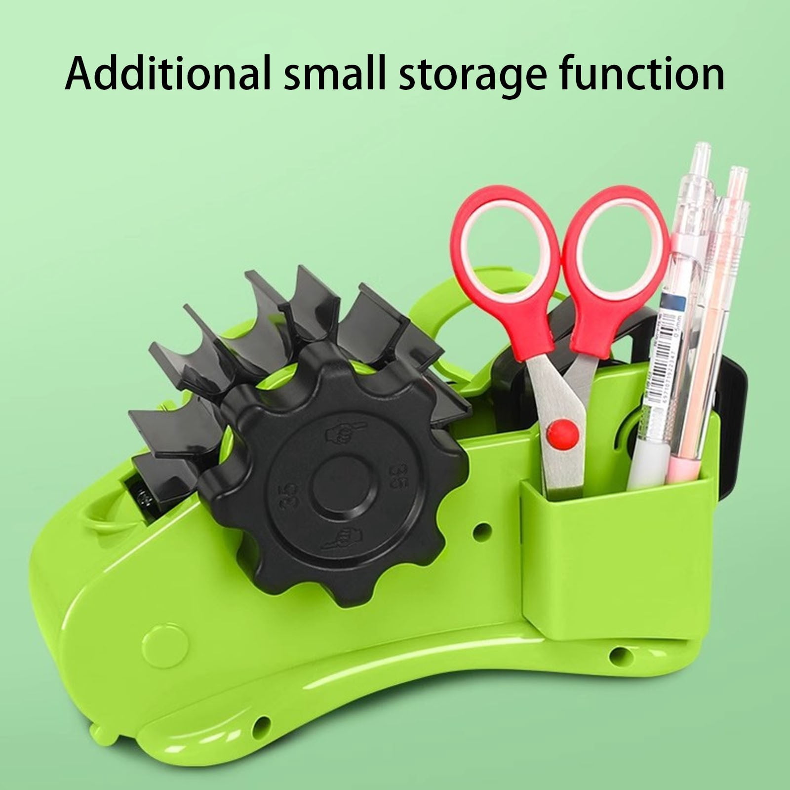 Multi Roll Tape Dispenser Large Portable Desktop Holder With Cutter For Packing Shipping Office Home Use