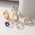 thumbnail image 3 of Joint Ring Set Cute: 6PCS Stackable Midi Finger Ring for Women Girl, 3 of 8