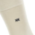 thumbnail image 4 of Burlington Calcetines Hombre - DUBLIN, Calcetín Corto, Logo, Talla Única, Color Sólido Beige 40-46, 4 of 6