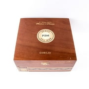 Perla Del Mar Double Toro Corojo Empty Empty Wood Cigar Box 7.5" x 7" x 3.5"